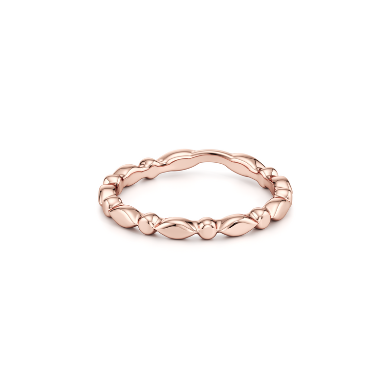 Vivienne High Polish Wedding Band image 13