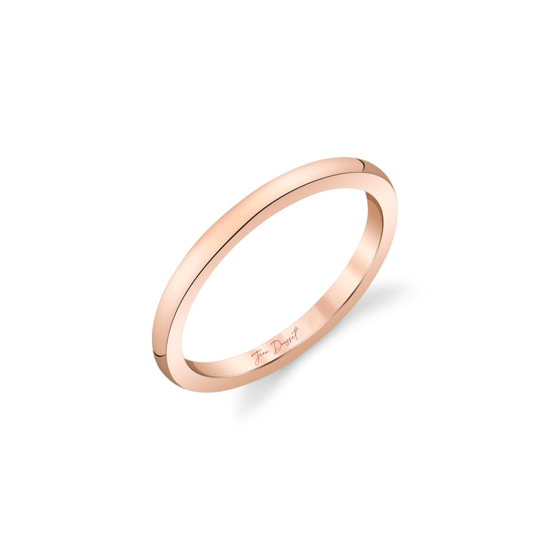 Chelsea High Polish Wedding Band image 3