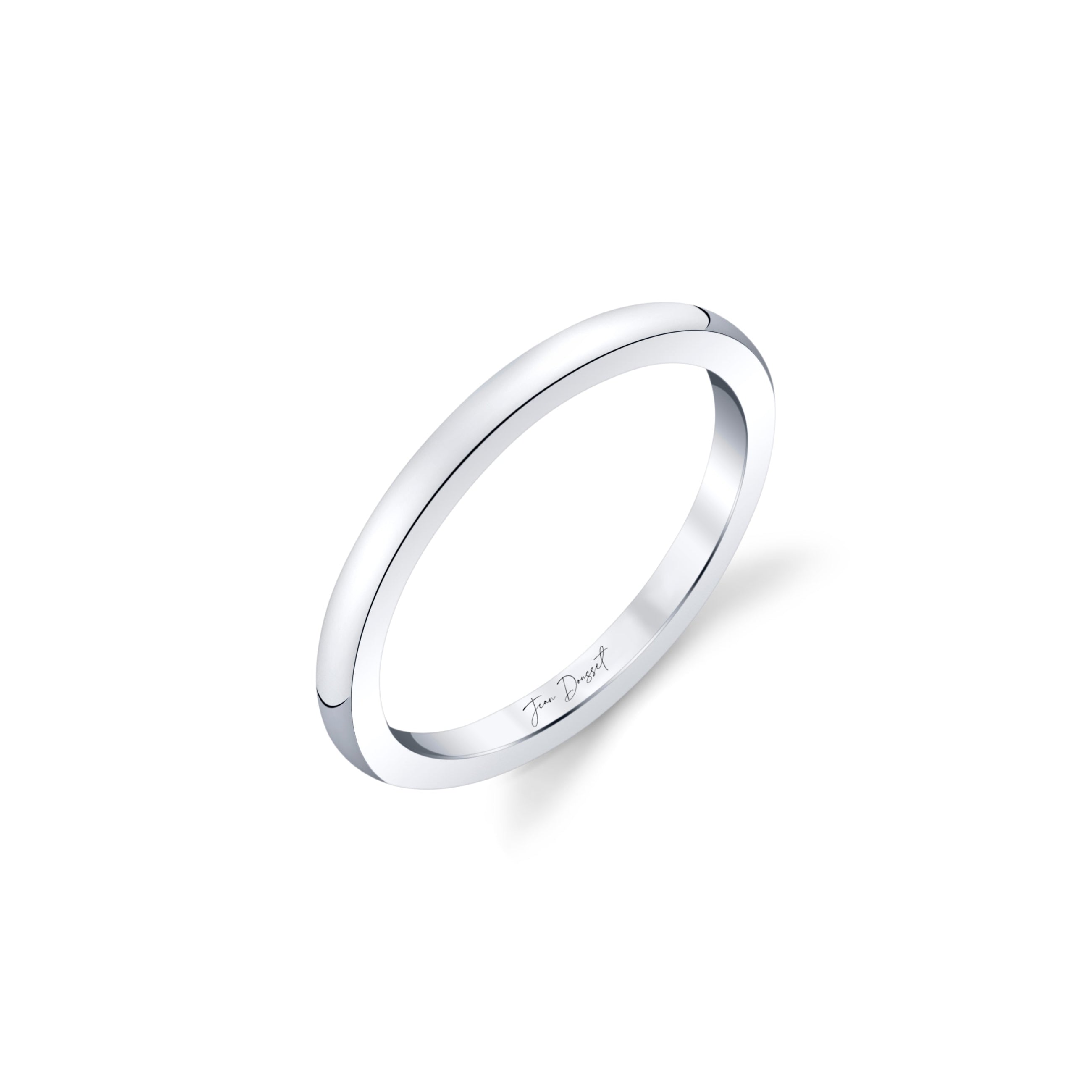 Chelsea High Polish Wedding Band