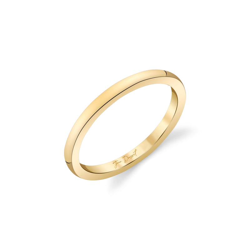 Chelsea High Polish Wedding Band image 2