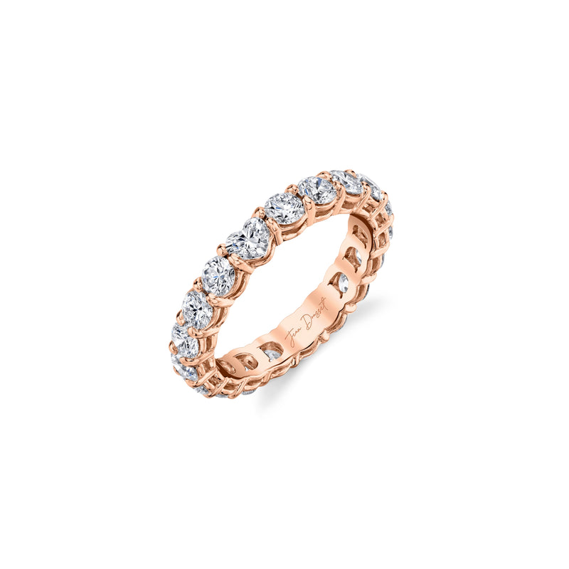 Eve Heart Lab Diamond Eternity Band image 1