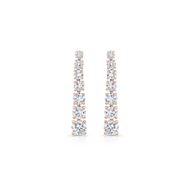 Olivia Lab Diamond Drop Earrings image 5