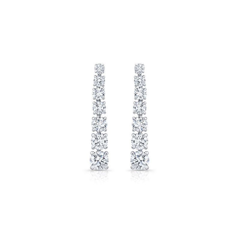 Olivia Lab Diamond Drop Earrings image 1
