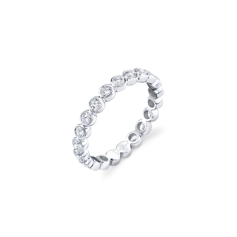 La Petite Bezel Lab Diamond Eternity Band image 2