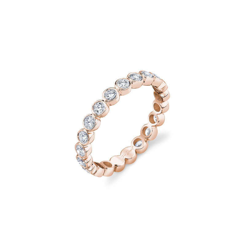 La Petite Bezel Lab Diamond Eternity Band image 1