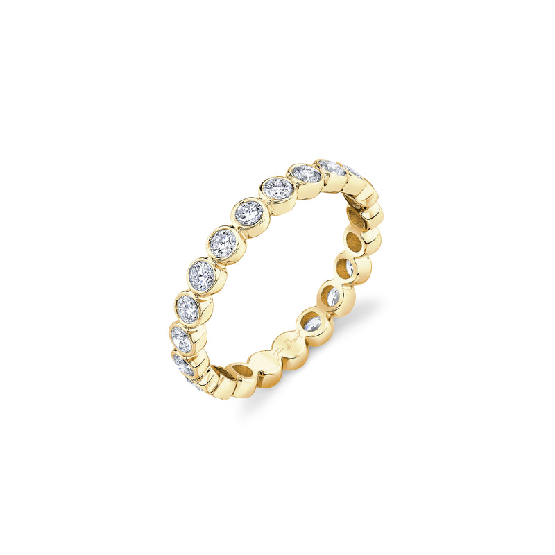 La Petite Bezel Lab Diamond Eternity Band image 3