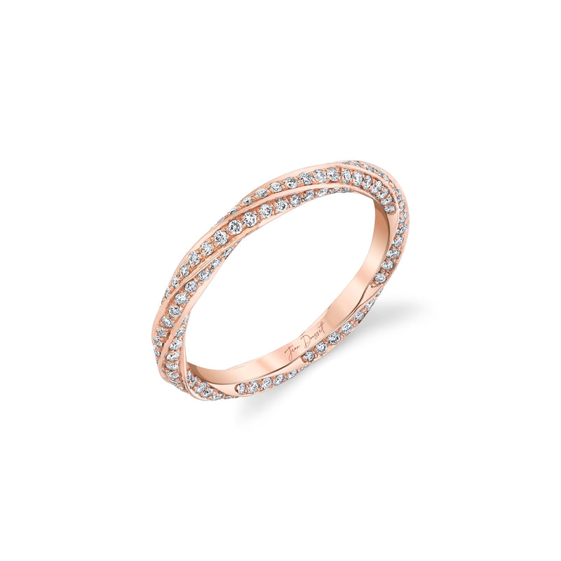 La Petite Twist Lab Diamond Eternity Band image 3