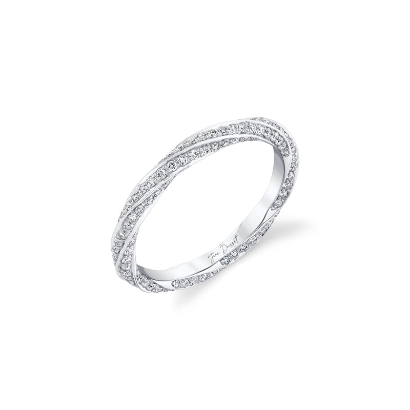 La Petite Twist Lab Diamond Eternity Band image 1